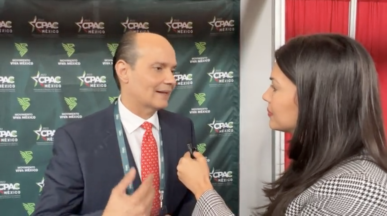 Entrevista a Ramfis Domínguez en CPAC México 2022